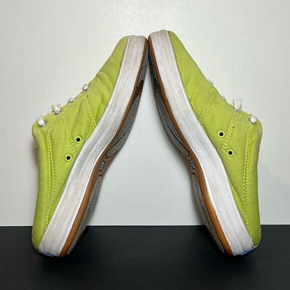 Womens KEDS Micro Stretch Lime Green Slip On Shoes / Size 6.5 - Picture 6 of 9